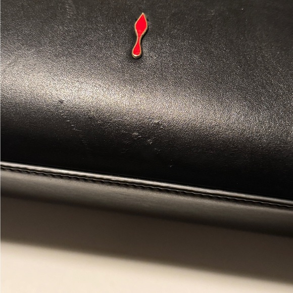 Christian Louboutin Paloma w/red and black leather, and leopard with spikes! - Picture 6 of 15